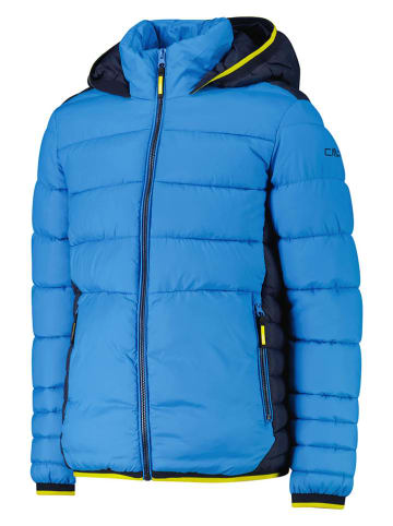 cmp Doorgestikte jas blauw