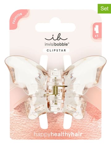 Invisibobble 2-delige set: haarklemmen lichtroze