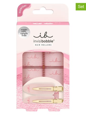 Invisibobble 2-delige set: haaraccessoires lichtroze - á 6 stuks