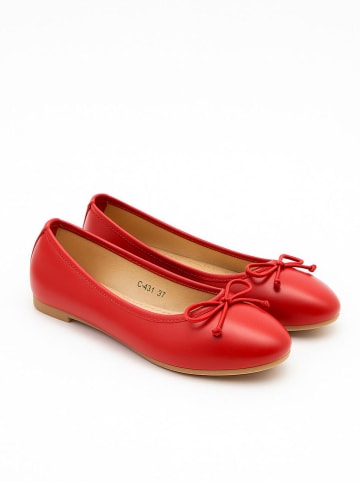 Bellucci Ballerinas in Rot