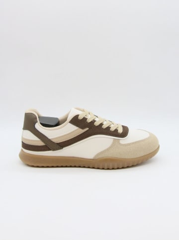 Bellucci Sneakers in Beige/ Braun