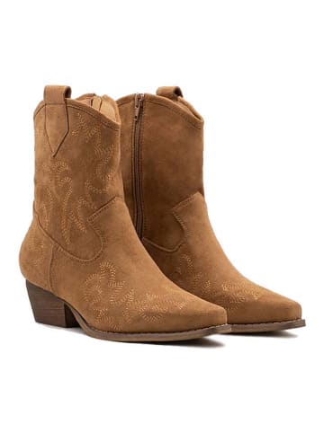 Bellucci Stiefeletten in Hellbraun