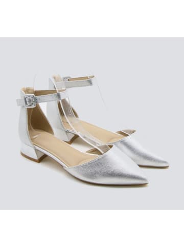 Bellucci Spangenpumps in Silber
