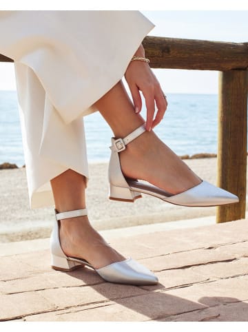 Bellucci Spangenpumps in Silber