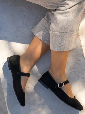 Bellucci Spangenballerinas in Schwarz