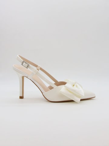 Bellucci Slingpumps in Weiß