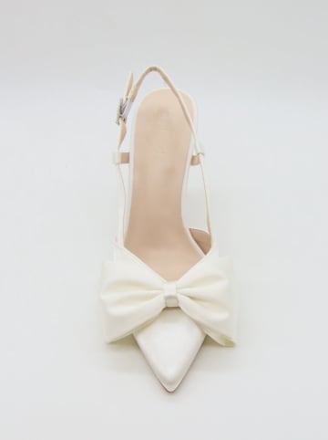 Bellucci Slingpumps in Weiß