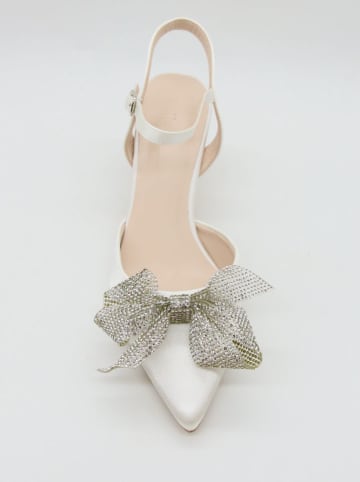 Bellucci Slingpumps in Weiß