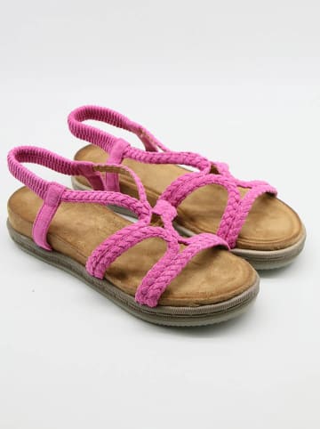 Bellucci Sandały w kolorze różowym