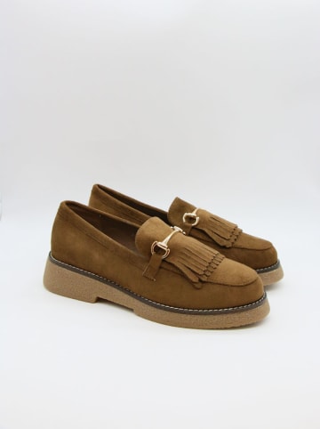 Bellucci Mokassins in Camel