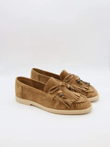 Bellucci Mokassins in Camel