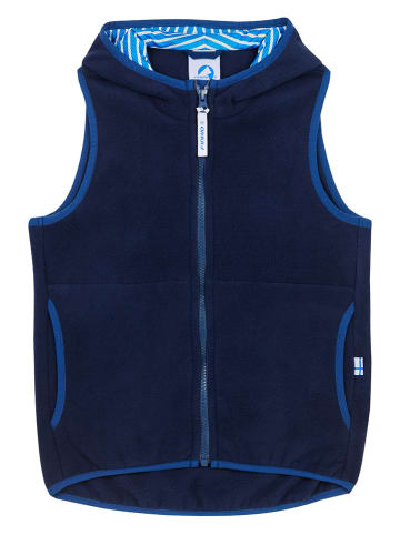 finkid Fleece bodywarmer "Poppeli" donkerblauw