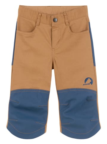 finkid Bermudas "Kulta" in Beige/ Blau