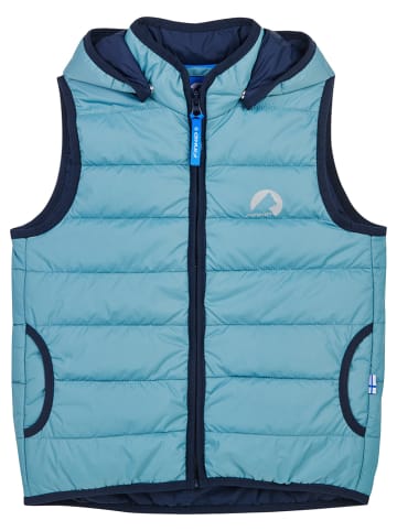 finkid Doorgestikte bodywarmer "Vanuli" lichtblauw
