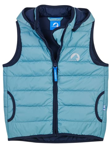 finkid Doorgestikte bodywarmer "Vanuli" lichtblauw