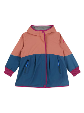 finkid Regenjas "Aina move" lichtroze/blauw