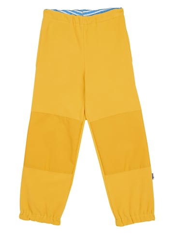 finkid Fleece broek "Pilvi" geel
