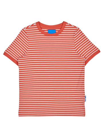 finkid Shirt "Renkaat" in Rot/ Weiß