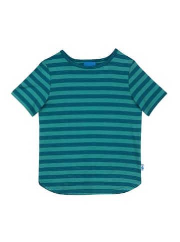 finkid Shirt "Maalari" in Petrol