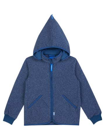 finkid Fleece vest "Tonttu" donkerblauw