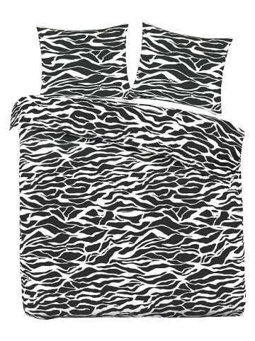 Day Dream Komplet pościeli "Zebra" w kolorze czarnym