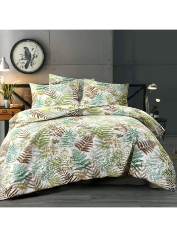 Day Dream Komplet pościeli "Linde" w kolorze zielonym