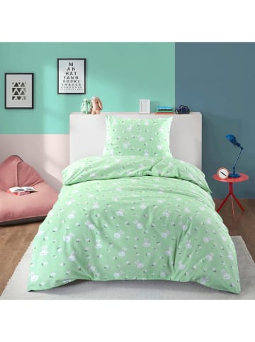 Day Dream Bettwäsche-Set ''Bunny'' in Grün