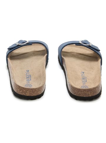 SABOKETS Klapki w kolorze niebieskim