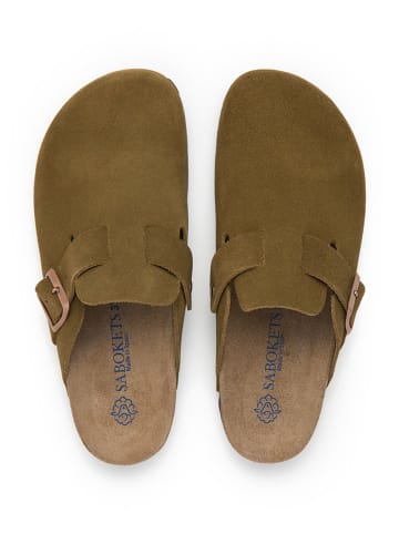 SABOKETS Chodaki w kolorze khaki