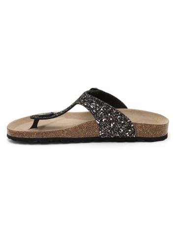 SABOKETS Teenslippers zwart
