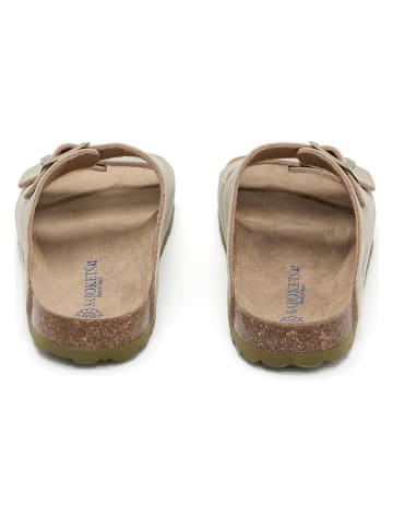 SABOKETS Pantoletten in Khaki