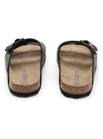 SABOKETS Klapki w kolorze czarnym