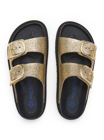 SABOKETS Slippers goudkleurig