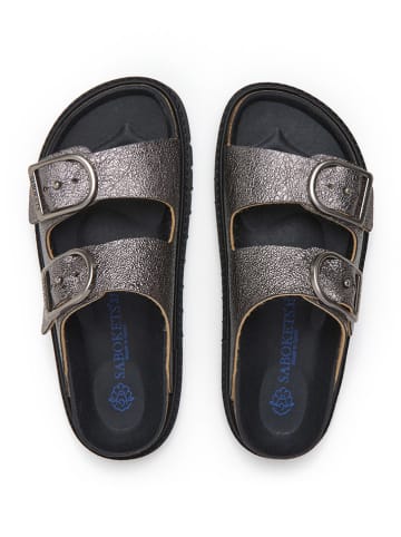 SABOKETS Slippers zilverkleurig