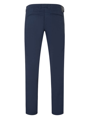 MAC Spodnie chino "Lennox" w kolorze granatowym