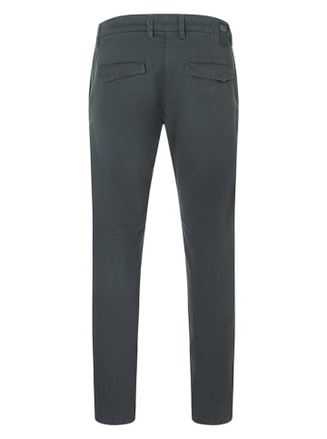 MAC Spodnie chino "Lenny" w kolorze granatowym