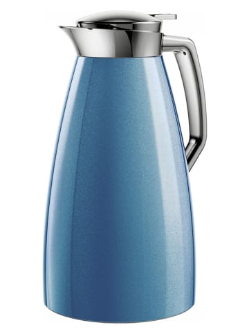 Emsa Isolierkanne "Plaza" in Blau - 1 l