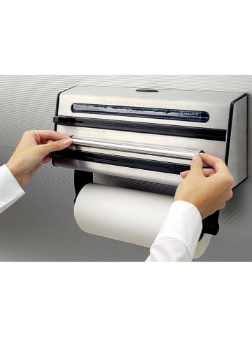 Emsa Edelstahl-Folienschneider "Contura" - (B)42,5 x (H)19 x (T)12 cm