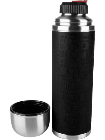 Emsa Isolierflasche "Senator" in Schwarz - 1 l