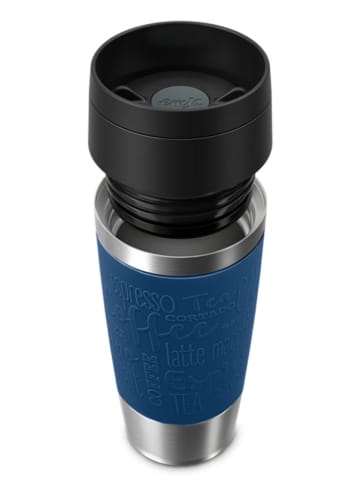 Emsa Thermobecher "Travel Mug Classic" in Blau - 360 ml