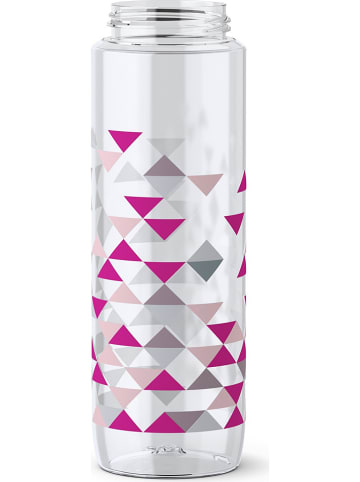 Emsa Trinkflasche "Drink2Go - Tritan" in Weiß/ Pink - 700 ml
