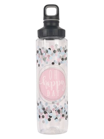 Emsa Trinkflasche "Hapy Day" in Rosa/ Hellblau - 700 ml