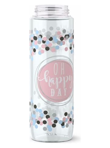 Emsa Trinkflasche "Hapy Day" in Rosa/ Hellblau - 700 ml