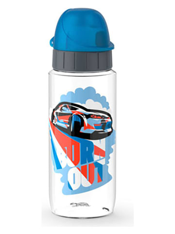 Emsa Trinkflasche "Rennfahrer" in Blau - 500 ml