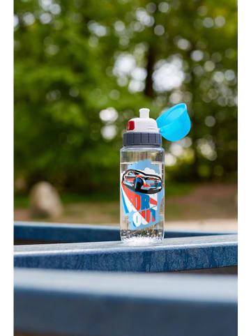 Emsa Trinkflasche "Rennfahrer" in Blau - 500 ml