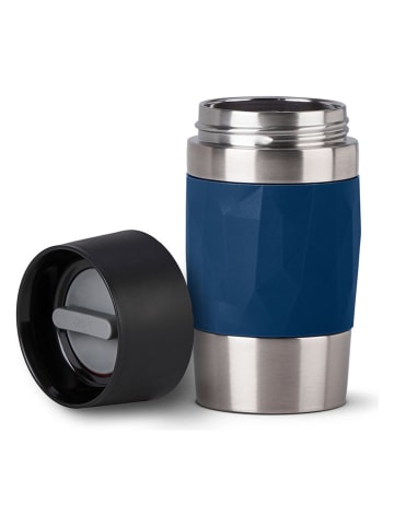 Emsa Isolierbecher "Compact" in Blau - 300 ml