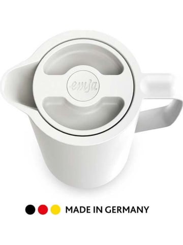 Emsa Isolierkanne "Motiva" in Weiß - 1 l