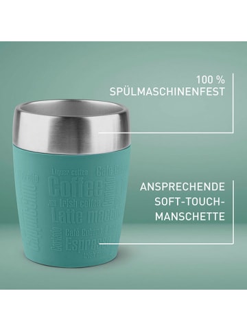 Emsa Isolierbecher "Travel Cup" in Grün - 200 ml