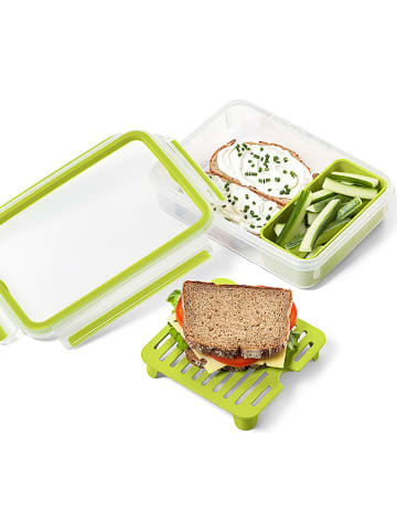 Emsa Lunchbox "Clip & Go" in Grün - 1,2 l