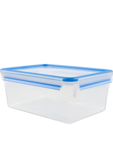 Emsa Frischhaltedose "Clip & Close" in Blau - 3,7 l